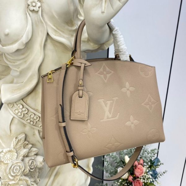 Authentic-Look Louis Vuitton Monogram Empreinte Grand Palais Handbag - Image 3