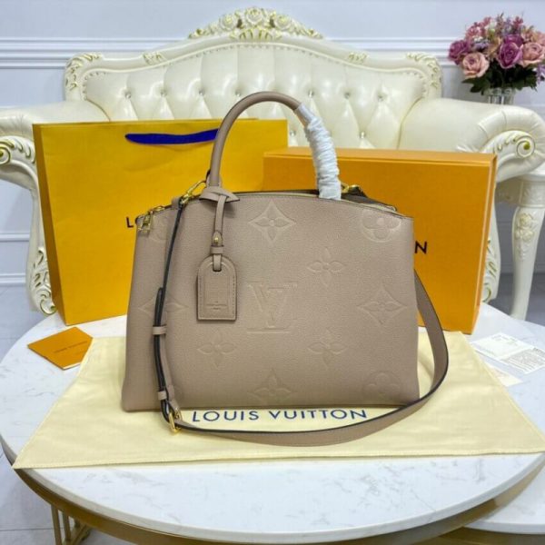 Authentic-Look Louis Vuitton Monogram Empreinte Grand Palais Handbag - Image 4