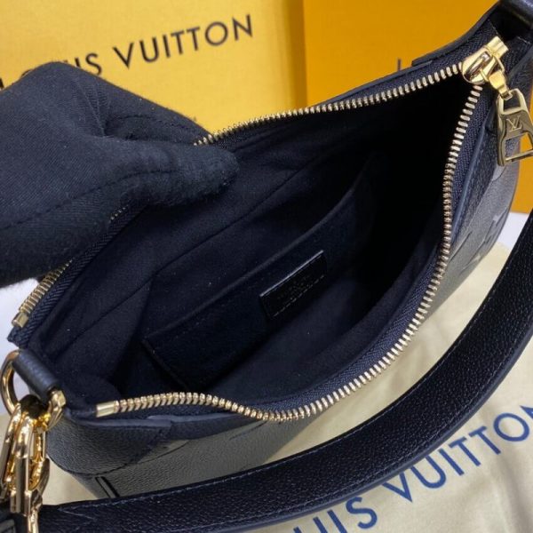 LV Monogram Empreinte Bagatelle Black Leather Replica - Image 11