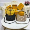 Best Replicas Bags - LV Monogram Empreinte Bagatelle Black Leather Replica Shop For Best Louis Vuitton LV Replica Bags With Cheap Price