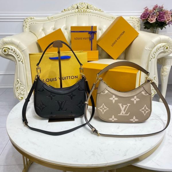LV Monogram Empreinte Bagatelle Black Leather Replica - Image 13