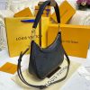 Best Replicas Bags - LV Monogram Empreinte Bagatelle Black Leather Replica Shop For Best Louis Vuitton LV Replica Bags With Cheap Price