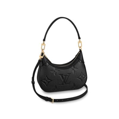 LV Monogram Empreinte Bagatelle Black Leather Replica