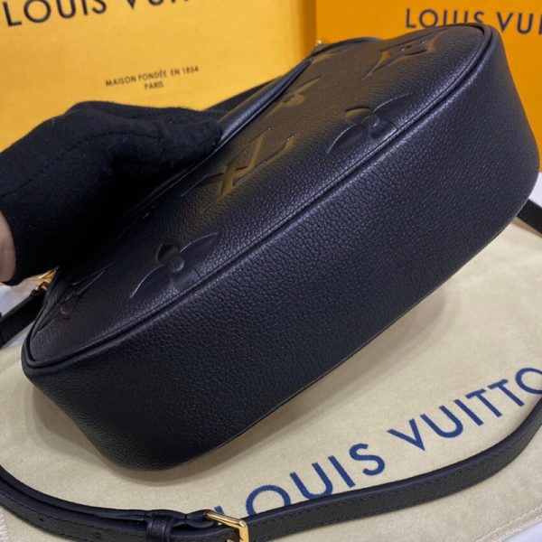 LV Monogram Empreinte Bagatelle Black Leather Replica - Image 7