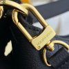 Best Replicas Bags - LV Monogram Empreinte Bagatelle Black Leather Replica Shop For Best Louis Vuitton LV Replica Bags With Cheap Price
