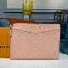 Best Replicas Bags - Louis Vuitton Monogram Empreinte Leather Daily Pouch Shop For Best Louis Vuitton LV Replica Bags With Cheap Price