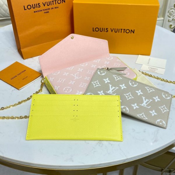 Louis Vuitton Monogram Empreinte Felicie Pochette Replica M81359 - Image 12
