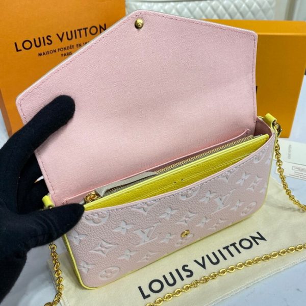 Louis Vuitton Monogram Empreinte Felicie Pochette Replica M81359 - Image 13