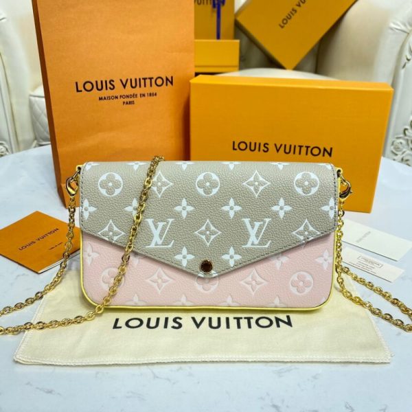 Louis Vuitton Monogram Empreinte Felicie Pochette Replica M81359 - Image 5