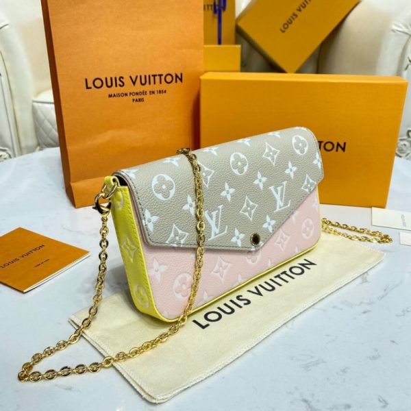 Louis Vuitton Monogram Empreinte Felicie Pochette Replica M81359 - Image 6