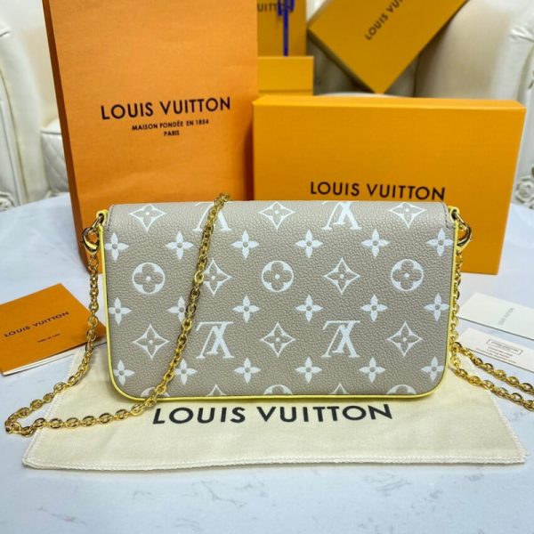 Louis Vuitton Monogram Empreinte Felicie Pochette Replica M81359 - Image 7