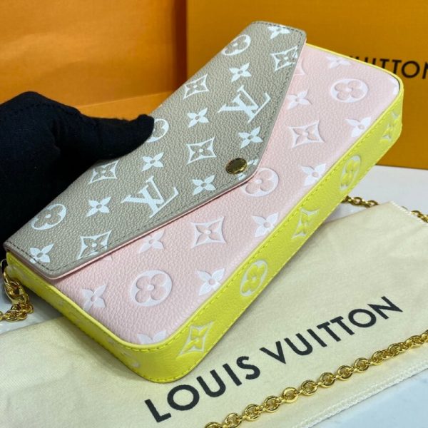 Louis Vuitton Monogram Empreinte Felicie Pochette Replica M81359 - Image 8