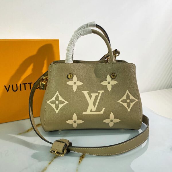 Replica LV Monogram Empreinte Montaigne BB Bag M45489 - Image 3