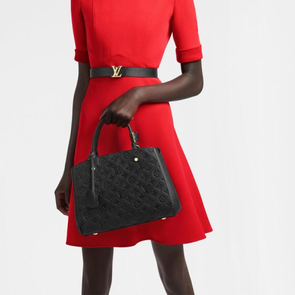 Replica LV Monogram Empreinte Montaigne MM Handbag M41048 - Image 2