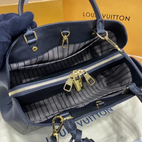 Replica LV Monogram Empreinte Montaigne MM Handbag M41048 - Image 18