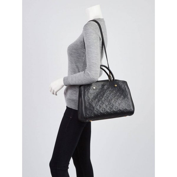 Replica LV Monogram Empreinte Montaigne MM Handbag M41048 - Image 3