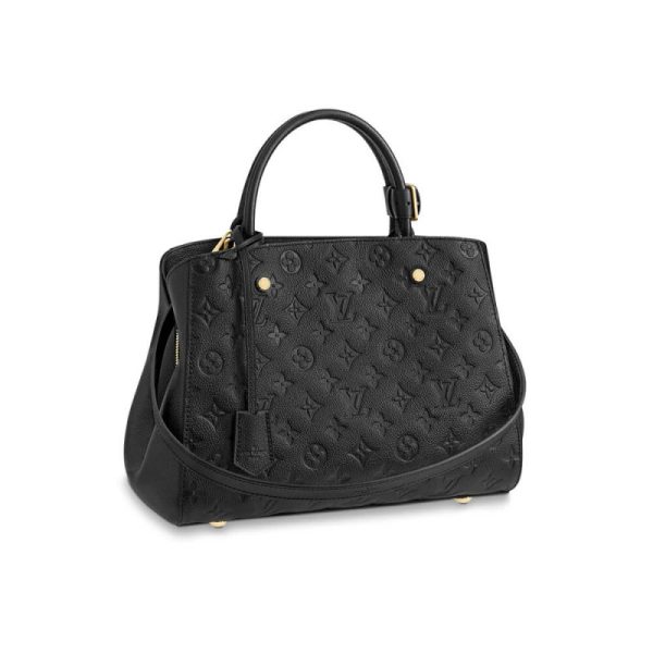 Replica LV Monogram Empreinte Montaigne MM Handbag M41048