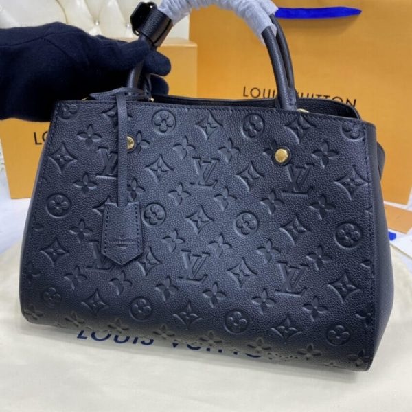 Replica LV Monogram Empreinte Montaigne MM Handbag M41048 - Image 10