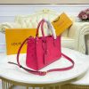 Best Replicas Bags - Louis Vuitton Monogram Empreinte Onthego PM Replica Bag M45660 Shop For Best Louis Vuitton LV Replica Bags With Cheap Price