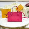 Best Replicas Bags - Louis Vuitton Monogram Empreinte Onthego PM Replica Bag M45660 Shop For Best Louis Vuitton LV Replica Bags With Cheap Price