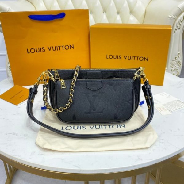 Replica LV Monogram Empreinte Multi Pochette Accessoires Bag - Image 4