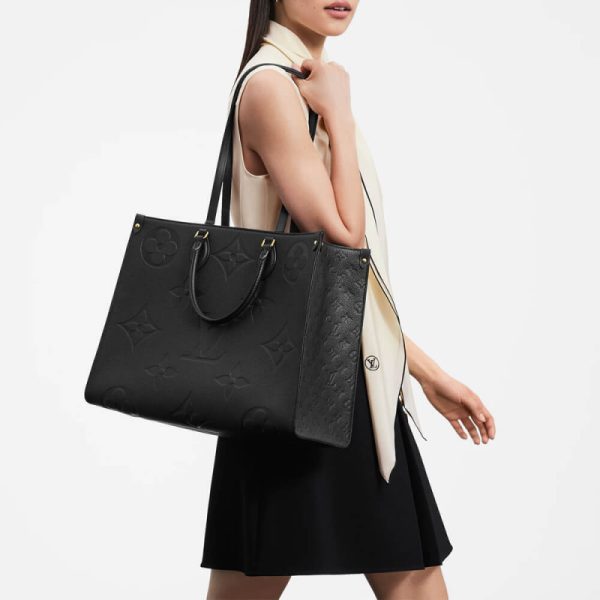Louis Vuitton Monogram Empreinte Onthego GM Replica Handbag - Image 2