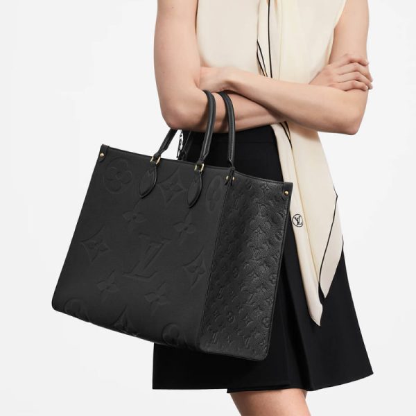 Louis Vuitton Monogram Empreinte Onthego GM Replica Handbag - Image 3