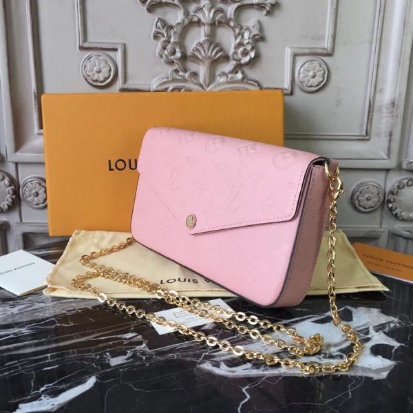 Replica LV Monogram Empreinte Pochette Felicie M64064 - Image 3