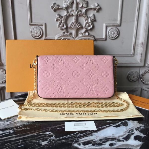 Replica LV Monogram Empreinte Pochette Felicie M64064 - Image 4