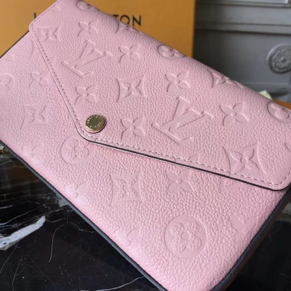 Replica LV Monogram Empreinte Pochette Felicie M64064 - Image 5
