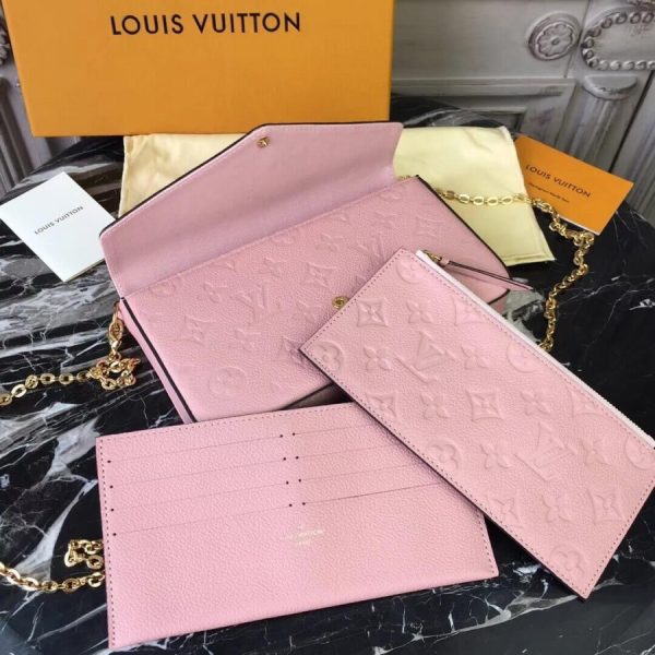 Replica LV Monogram Empreinte Pochette Felicie M64064 - Image 8