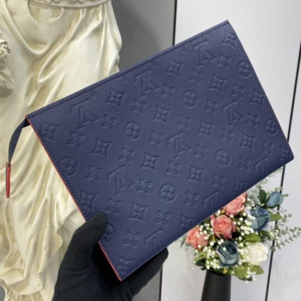 LV Monogram Empreinte Pochette Toilette 26 Replica Bag - Image 4