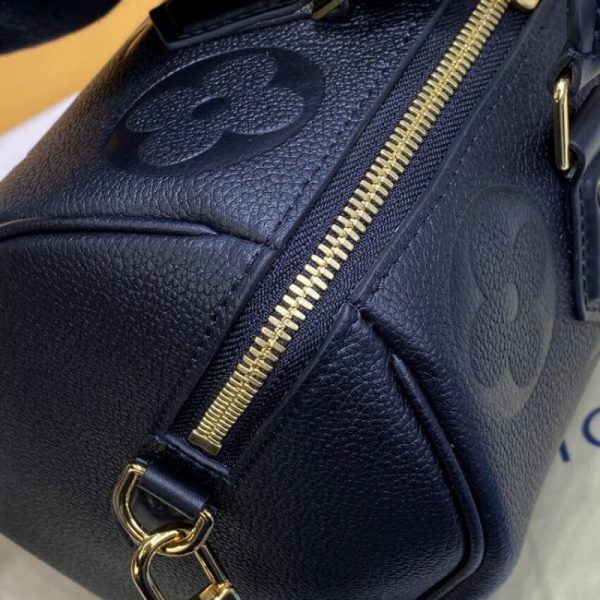 LV Monogram Empreinte Speedy Bandouliere 25 Black Replica - Image 6