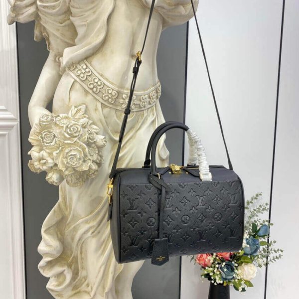 Louis Vuitton Monogram Empreinte Speedy 30 Replica Bag M42406 - Image 4