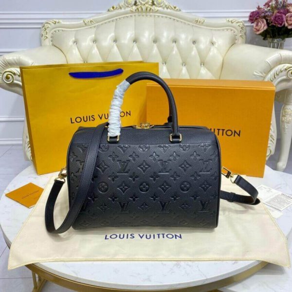 Louis Vuitton Monogram Empreinte Speedy 30 Replica Bag M42406 - Image 7