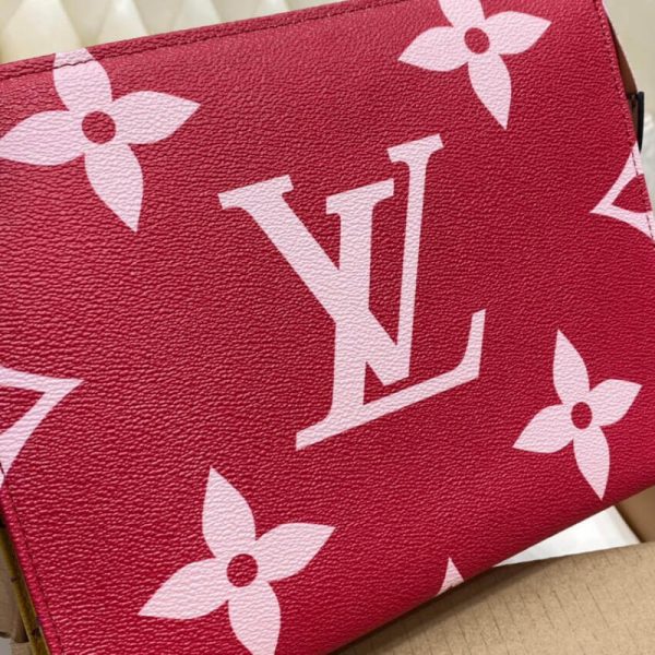 Replica LV Monogram Geant Toilet Pouch XL M67692 - Image 8