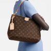 Best Replicas Bags - Authentic Style Louis Vuitton Monogram Graceful MM Bag Shop For Best Louis Vuitton LV Replica Bags With Cheap Price
