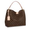 Best Replicas Bags - Authentic Style Louis Vuitton Monogram Graceful MM Bag Shop For Best Louis Vuitton LV Replica Bags With Cheap Price