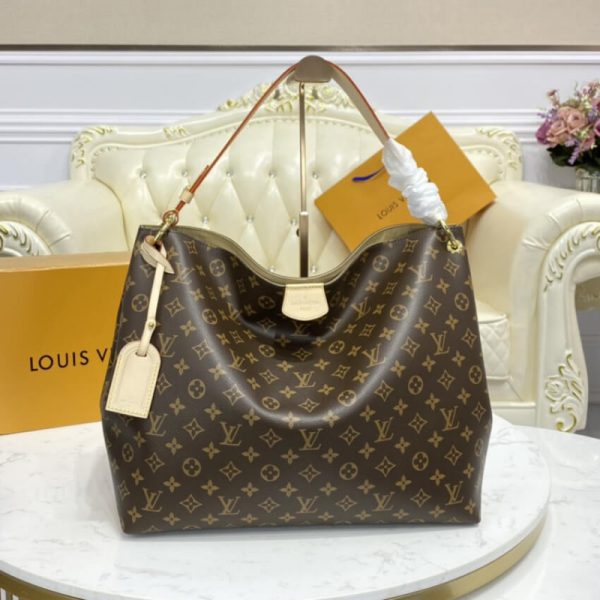 Authentic Style Louis Vuitton Monogram Graceful MM Bag - Image 3