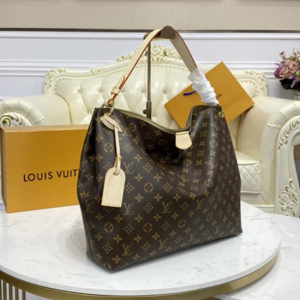 Authentic Style Louis Vuitton Monogram Graceful MM Bag - Image 4