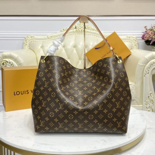 Authentic Style Louis Vuitton Monogram Graceful MM Bag - Image 5