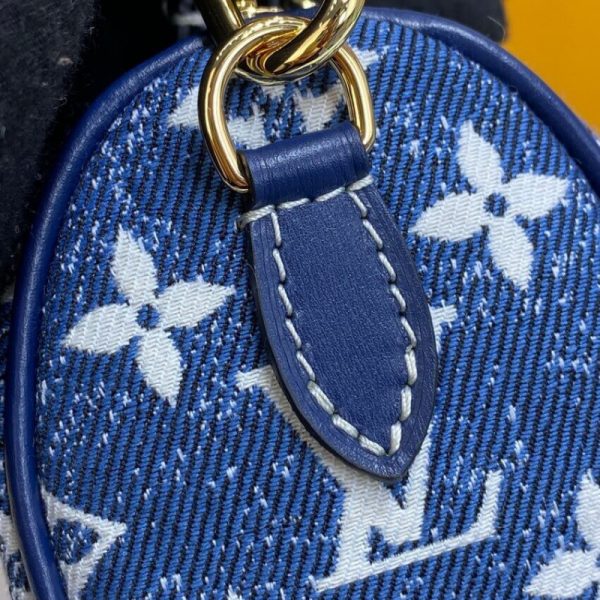 Replica LV Monogram Denim Nano Speedy M81168 M81213 - Image 8