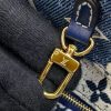 Best Replicas Bags - Replica LV Monogram Jacquard Denim Onthego GM M59608 Bag Shop For Best Louis Vuitton LV Replica Bags With Cheap Price