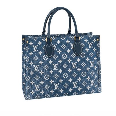 Replica LV Monogram Jacquard Denim Onthego GM M59608 Bag