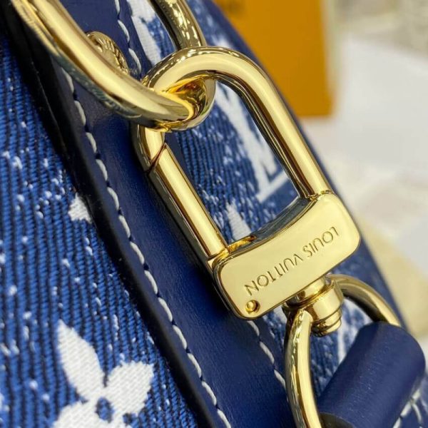 Replica LV Monogram Denim Speedy Bandouliere 25 M59609 - Image 17