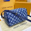 Best Replicas Bags - Replica LV Monogram Denim Speedy Bandouliere 25 M59609 Shop For Best Louis Vuitton LV Replica Bags With Cheap Price