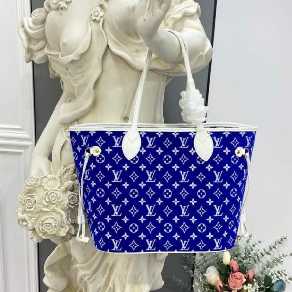 Louis Vuitton Monogram Jacquard Velvet Neverfull MM Replica Bag - Image 2