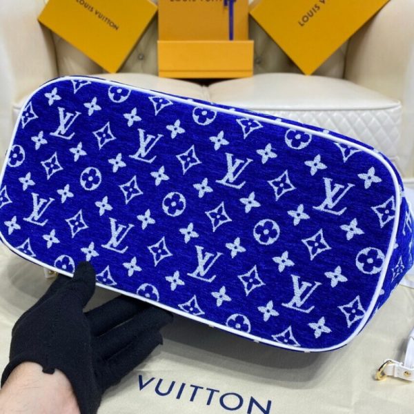 Louis Vuitton Monogram Jacquard Velvet Neverfull MM Replica Bag - Image 6