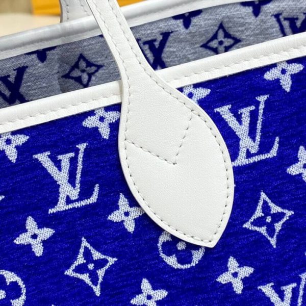 Louis Vuitton Monogram Jacquard Velvet Neverfull MM Replica Bag - Image 8