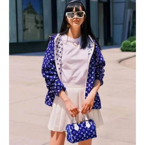 Replica LV Monogram Jacquard Velvet Speedy 20 Bag M20751 - Image 2